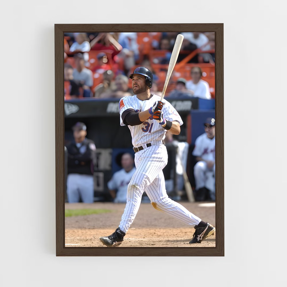 Poster Mike piazza – affiche Baseball (vue 5)